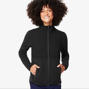 😍 Figs 251 Performance Fleece Jacket Black XS EUC 😍